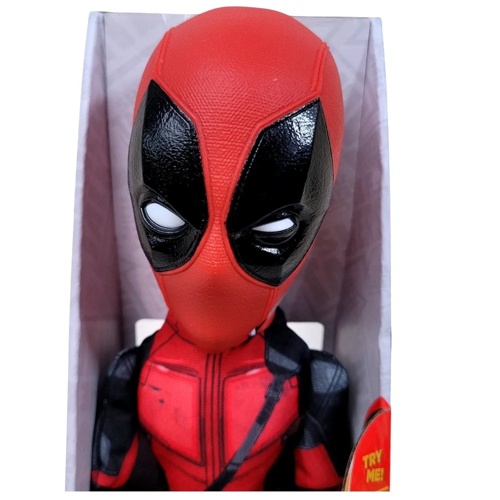 Marvel Deadpool Doll 14+ Film Lines‎ Talking Collectible Toy - Shelf Talkers